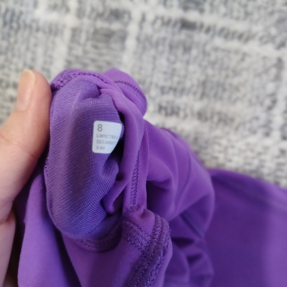 Lululemon Align Leggings Yoga Pants Purple Comfy Athleisure Sz 8 - Picture 4 of 6
